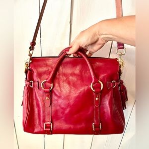DOONEY & BOURKE  Red Genuine Leather bag
